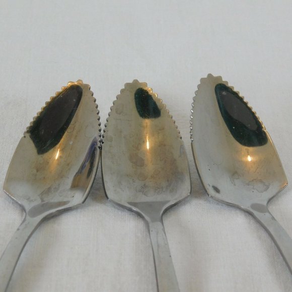 Lot of 3 RSVP Endurance Grapefruit Citrus Spoon 6" Stainless Steel Japan Fruit - Picture 10 of 11